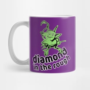 diamond in the rough green Mug